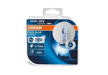 H15 15/55W PGJ23t-1 Cool Blue INTENSE 2szt Osram