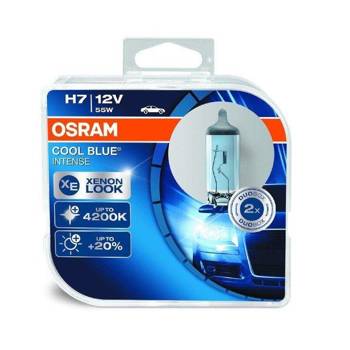 2X OSRAM żarówki H7 COOL BLUE INTENSE