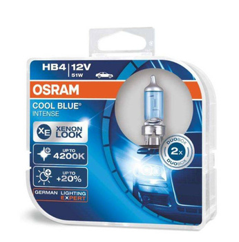 HB4 12V 51W P22d Cool Blue INTENSE 2St. OSRAM