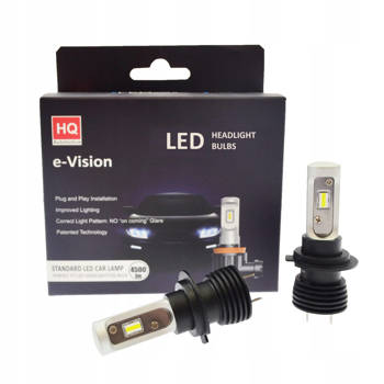 Światła Żarówki mijania/drogowe LED HQ Automotive 4500lm H7 Komplet 2szt